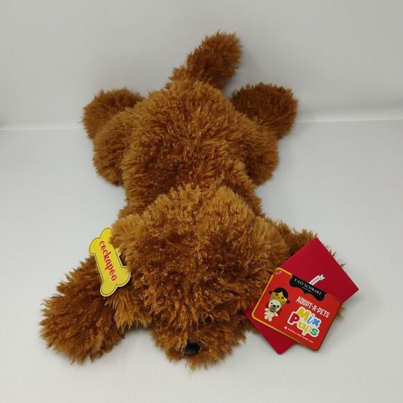 Cockapoo FAO Schwarz Mix Pups Plush Stuffed Animal Adopt A Pets w Tags & Papers - Picture 1 of 11